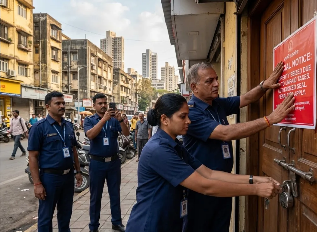 Mumbai Authorities Take Strong Action Against Unpaid Property Tax Dues