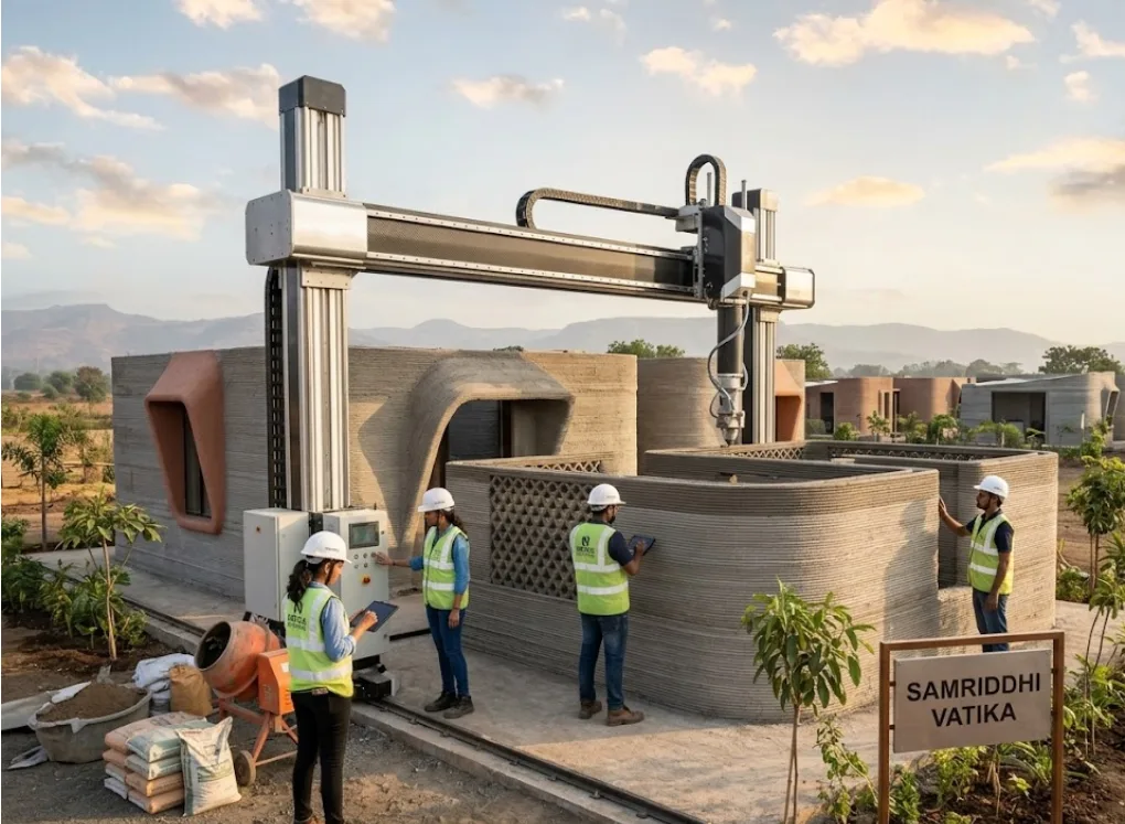 The layered build: Extreme construction speed and circular materials